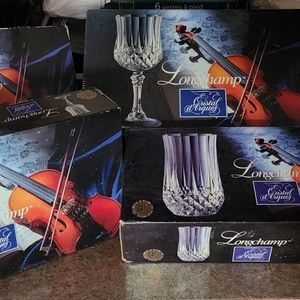 Longchamps Crystal glassware